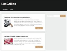 Tablet Screenshot of losgrillos.com